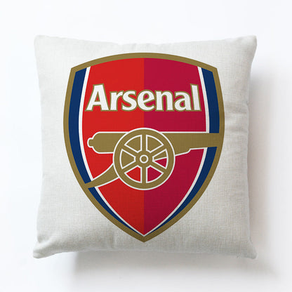 World European Football Cup Flag Club Decoration Living Room Sofa Cushion Linen Pillow Cover Sales
