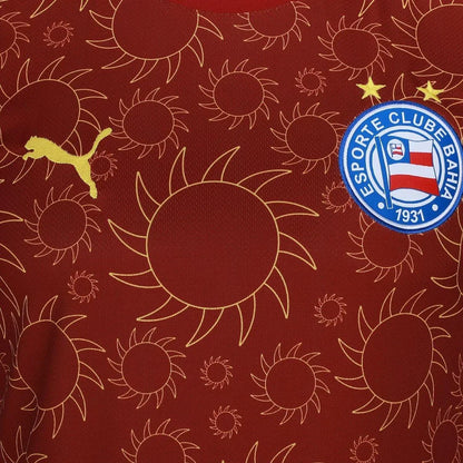 Jersey Bahia III 25/26 No Name/Number Men's - Red Fan version