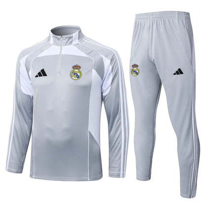 Kit Training Real Madrid Gray- Winter