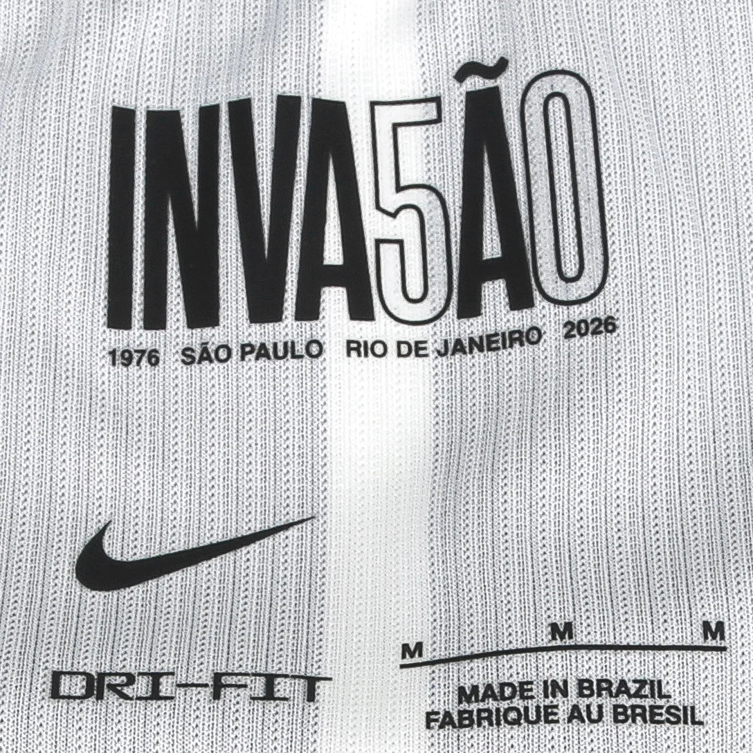 Corinthians I 2026/27 Without Number Fan Version Nike Men's - White Jersey