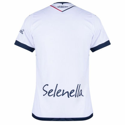 Bologna Away Fan Jersey 2024/25 Patches UCL UEFA Foundation (Official Printing)