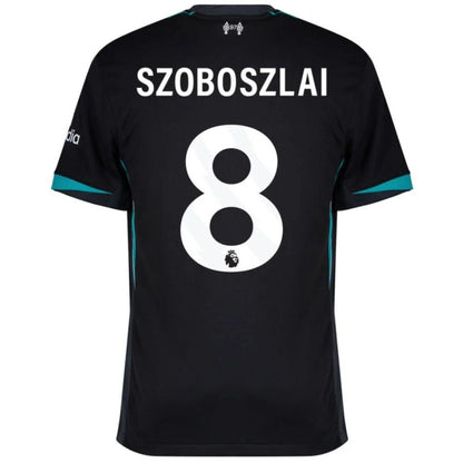 Liverpool Away 2024/25 Patches UCL UEFA Foundation (Official Printing)