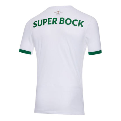Sporting CP Fan Jersey Away 2024/25 Patches UCL UEFA Foundation (Official Printing)
