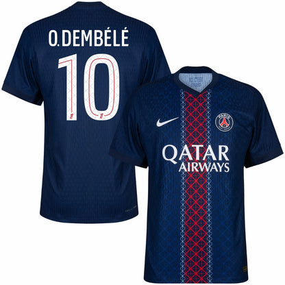 PSG O.Dembélé 10 Home 2025/26 Dri-Fit ADV Match - Player Version [Slim Fit]