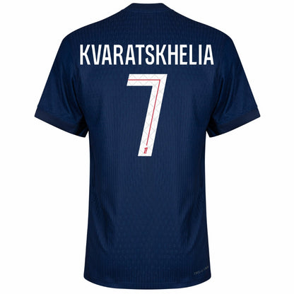 PSG Kvaratskhelia 7 Home 2025/26 Dri-Fit ADV Match - Player Version [Slim Fit]