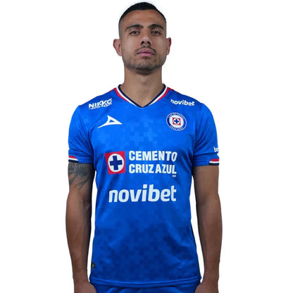 Cruz Blue Home Fan Jersey 2025/26 w/ Champions 9 + BBVA 25/26