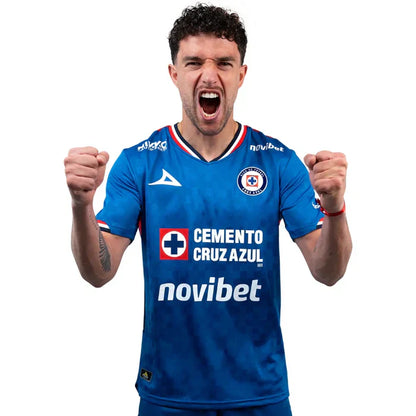 Cruz Blue Home Fan Jersey 2025/26 w/ Champions 9 + BBVA 25/26