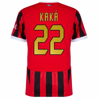 AC Milan Home Fan Jersey 2024/25 Patches UCL UEFA Foundation (Official Printing)