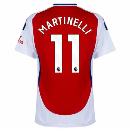 Arsenal Home Fan Jersey 2024/25 Patches UCL UEFA Foundation (Official Printing)