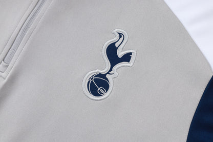 Training Kit Tottenham - Set Long Sleeve Light Gray