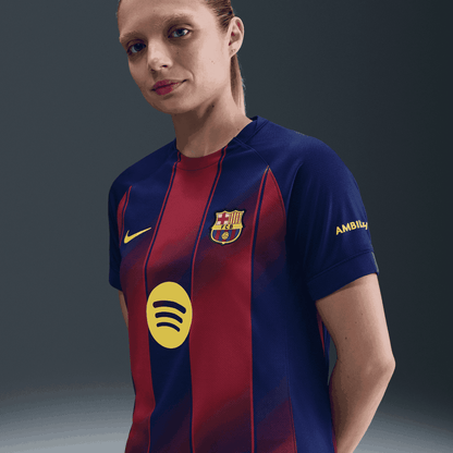 Barcelona 2025-26 Womens Home Stadium Jersey - Fan Version