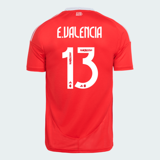 Jersey Adidas Internacional 2025/26 I - and. Valencia N° 13