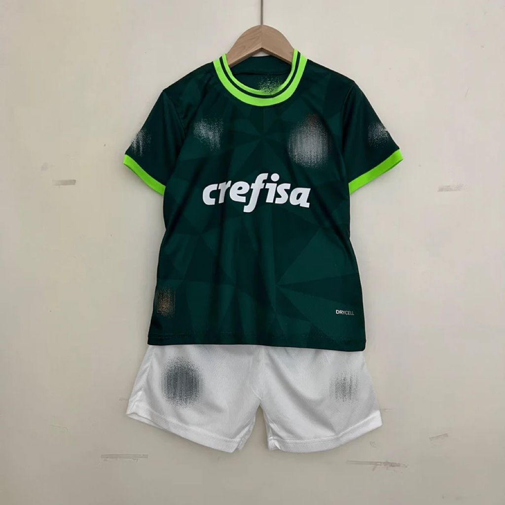 Kit Kids Palmeiras Home 23/24 Puma - Green