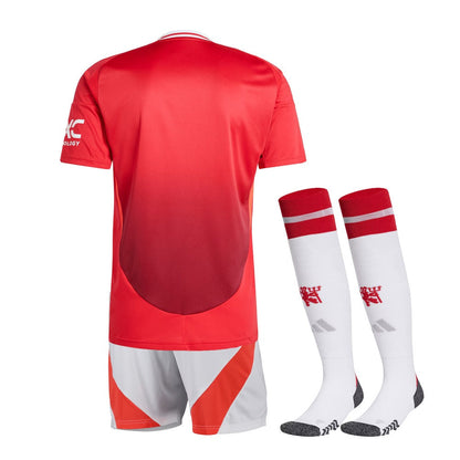 Kids KIT Manchester United Home Jersey 2024/25