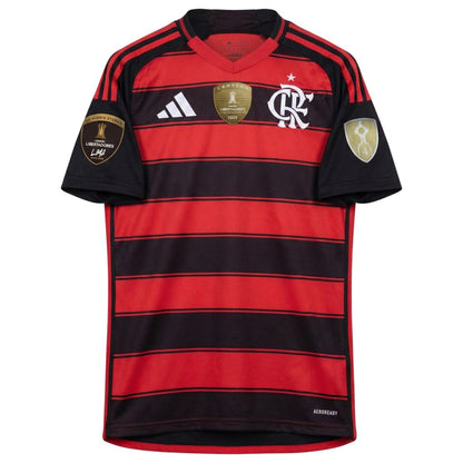 Jersey Flamengo I 2025 Fan Version Men's - Red+Black