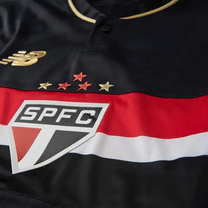 Jersey Sao Paulo Tricolor Third 25/26 - Black - Fan version