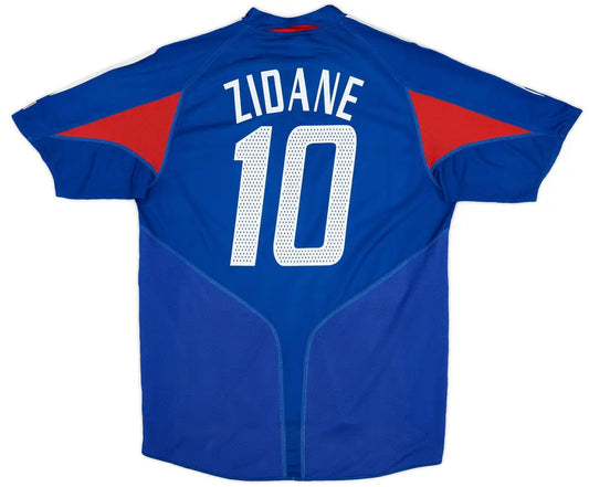 2004-06 France Home Shirt Zidane #10