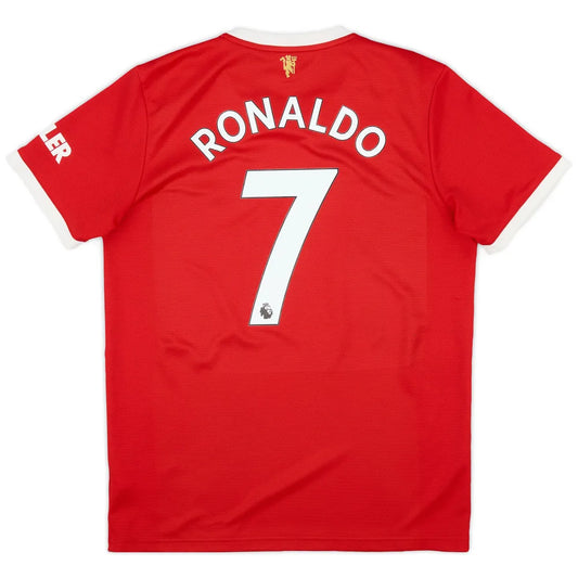 2021-22 Manchester United Home Shirt #7