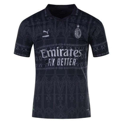 AC Milan 2024 Pleasures Jersey - Player Version - Slim Fit