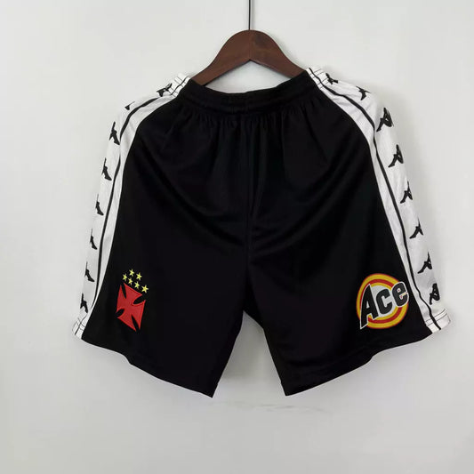 Shorts Vasco da Gama Retro 2000 - Men's - Black and White