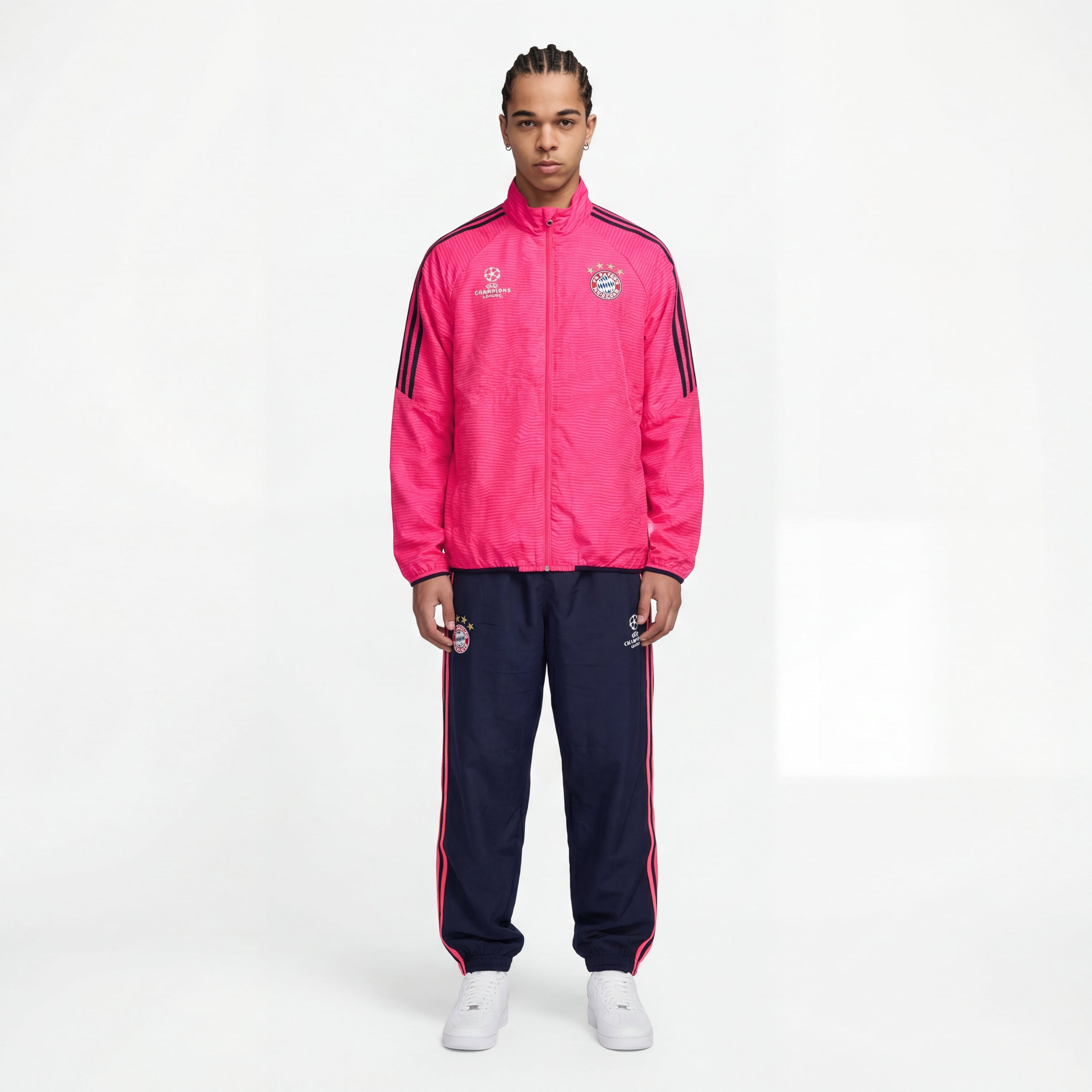 x FC Bayern CL Vintage Jacket 2015/16