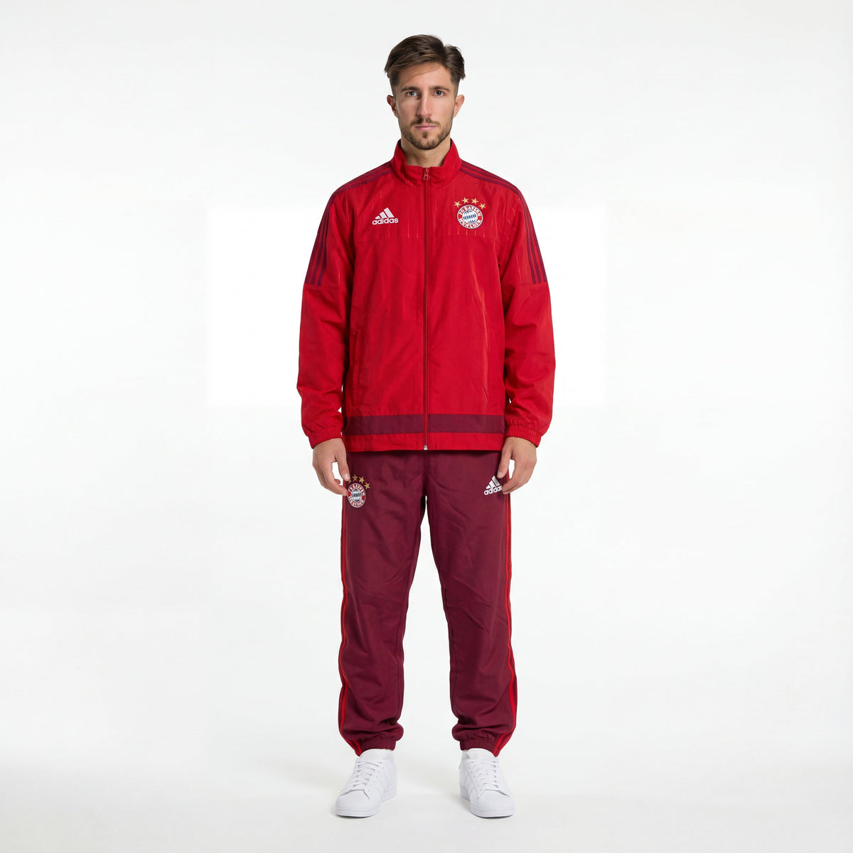 x FC Bayern Vintage Jacket 2015/16