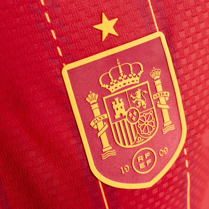 Lamine Yamal Spain Authentic World Cup Home Jersey 2026 Player [Slim Fit] World Cup 2026