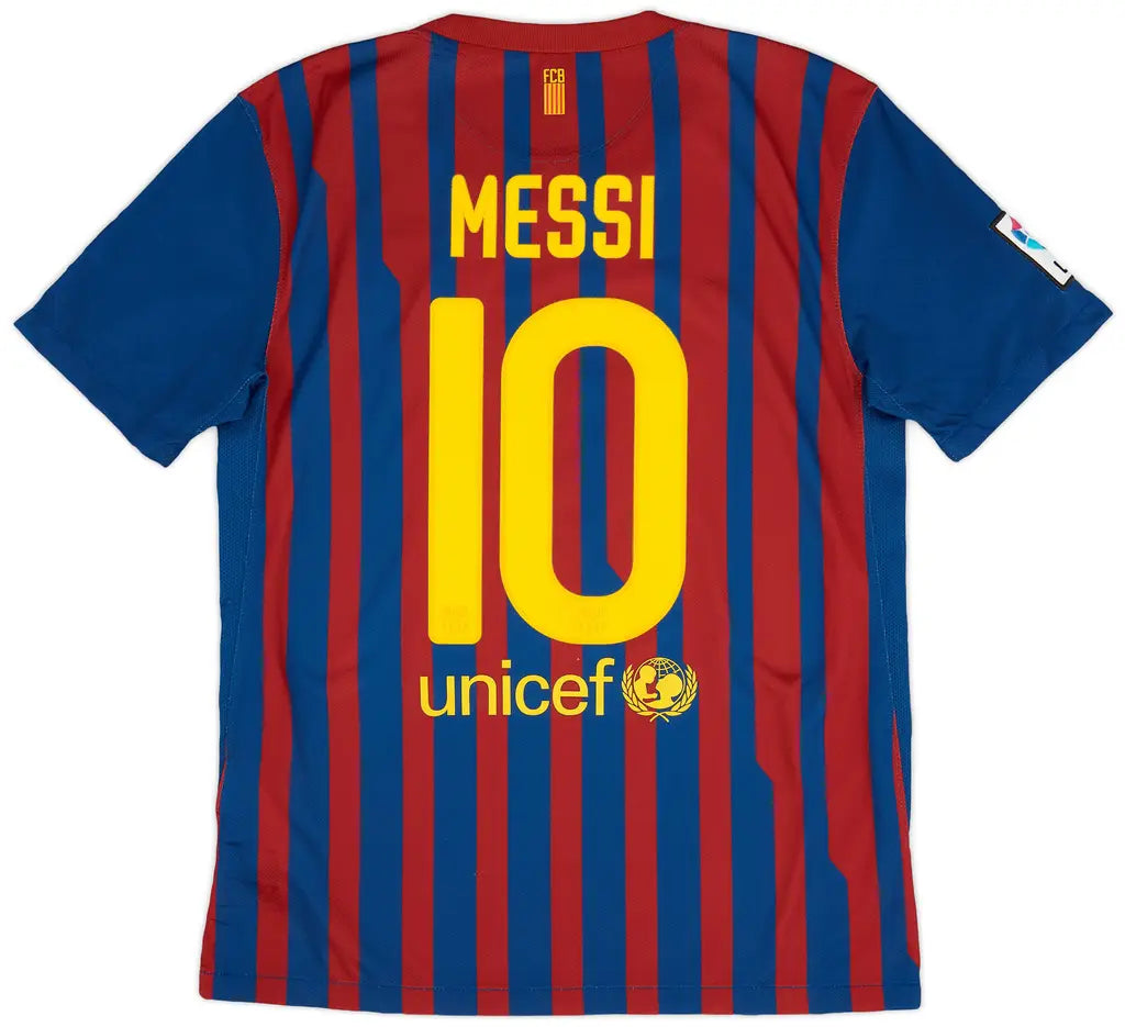 2011-12 Barcelona Home Shirt #10