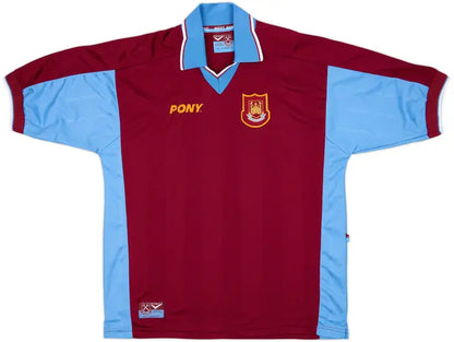1997-98 West Ham Home Shirt Lampard #18