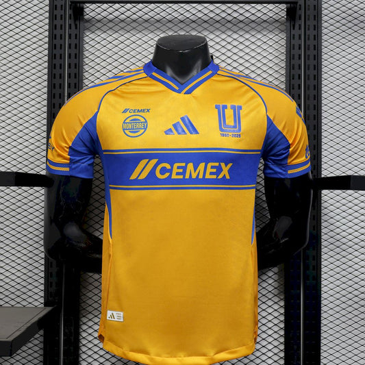 Tigres Home 2025/26 - Player Version [Slim Fit]