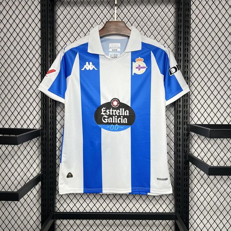 Jersey do Deportivo de la Coruna Home 24/25