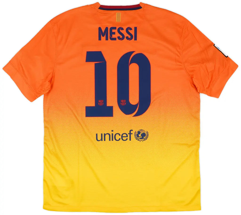 2012-13 Barcelona Away Shirt #10