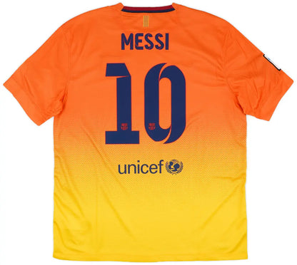 2012-13 Barcelona Away Shirt #10