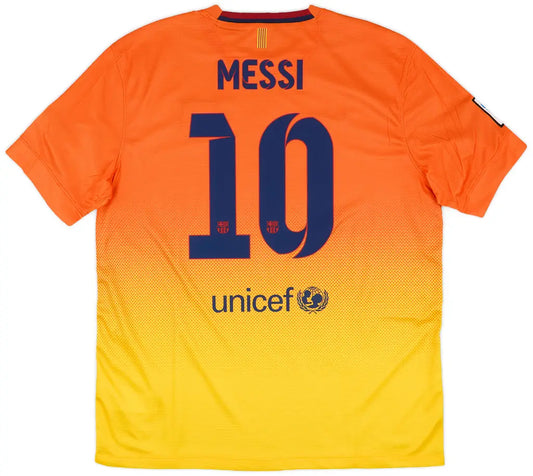 2012-13 Barcelona Away Shirt #10
