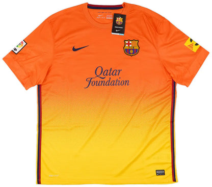 2012-13 Barcelona Away Shirt #10