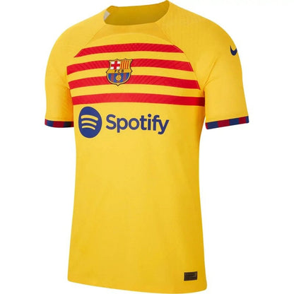 Barcelona 22/23 Senyera IV Fourth Player Version Jersey [Slim Fit]