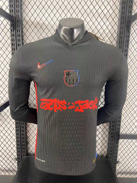 Barcelona 2025/26 Travis Scott Long Sleeve - Player Version [Slim Fit]