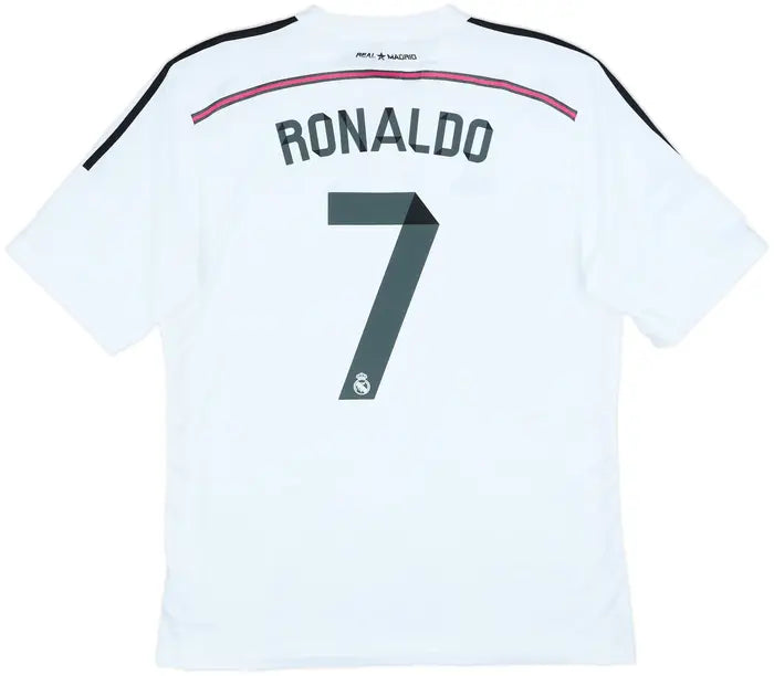 2014-15 Real Madrid Home Shirt #7