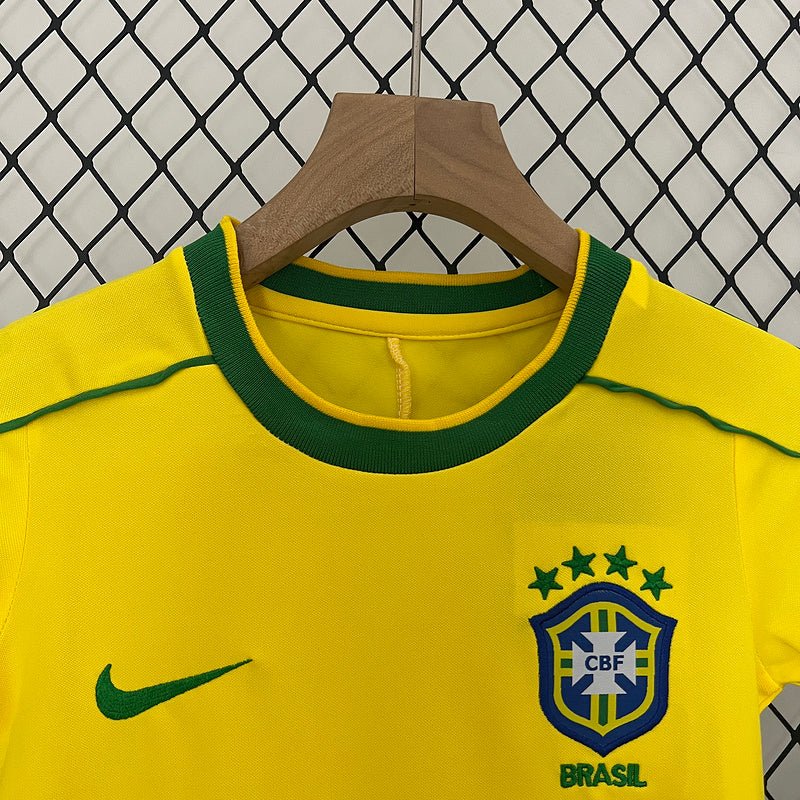 Brasil 1998 retrô infantil - DA Sports Oficial