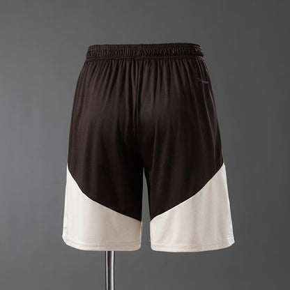 Shorts Flamengo Training 2026 Brown and Beige