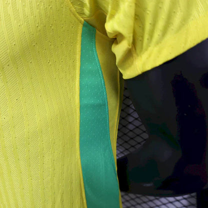 Brazil 2025/26 Home Jersey Player Version - Brazil - Slim Fit