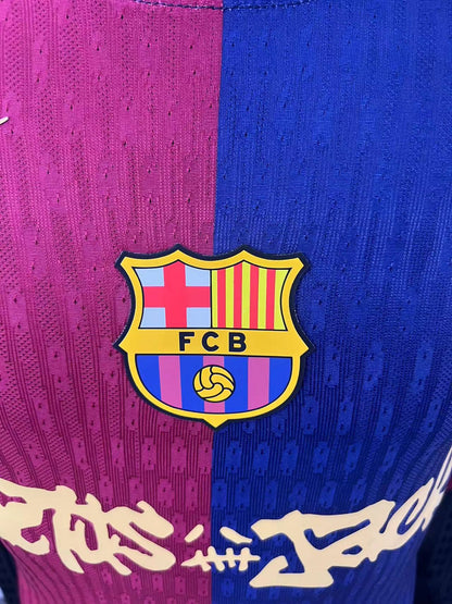 Barcelona 2025/26 Travis Scott Long Sleeve - Player Version [Slim Fit]