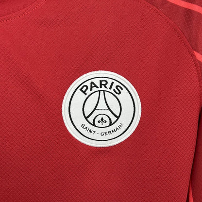 Paris Saint-Germain 2025/26 Red goalkeeper Long Sleeve Jersey