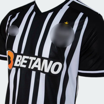 1 Atlético MG 23/24 Adidas - Black and White Jersey