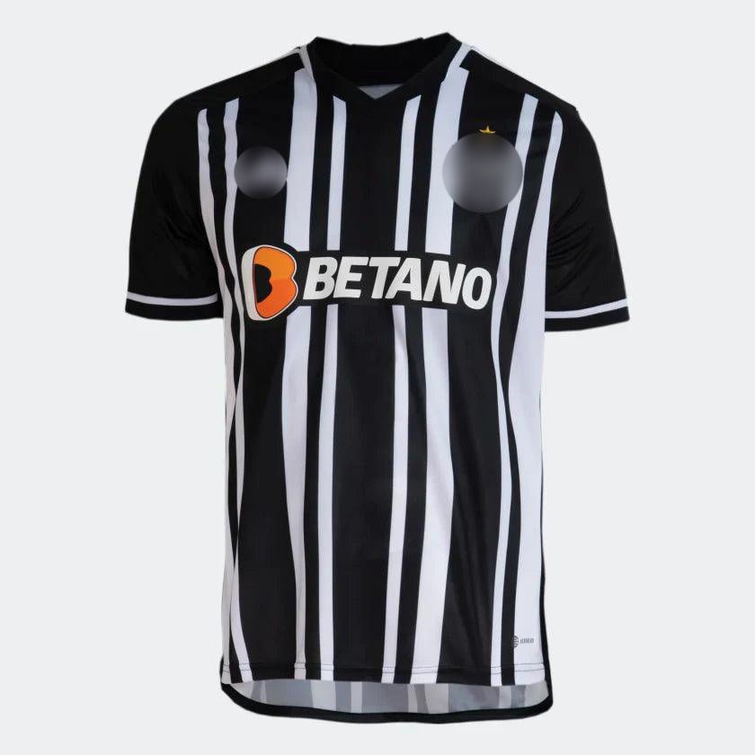 1 Atlético MG 23/24 Adidas - Black and White Jersey
