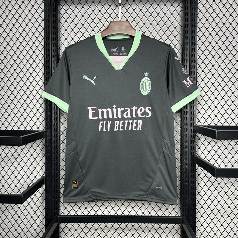 Jersey AC Milan Third 24/25 Men's Green - Fan Version Puma