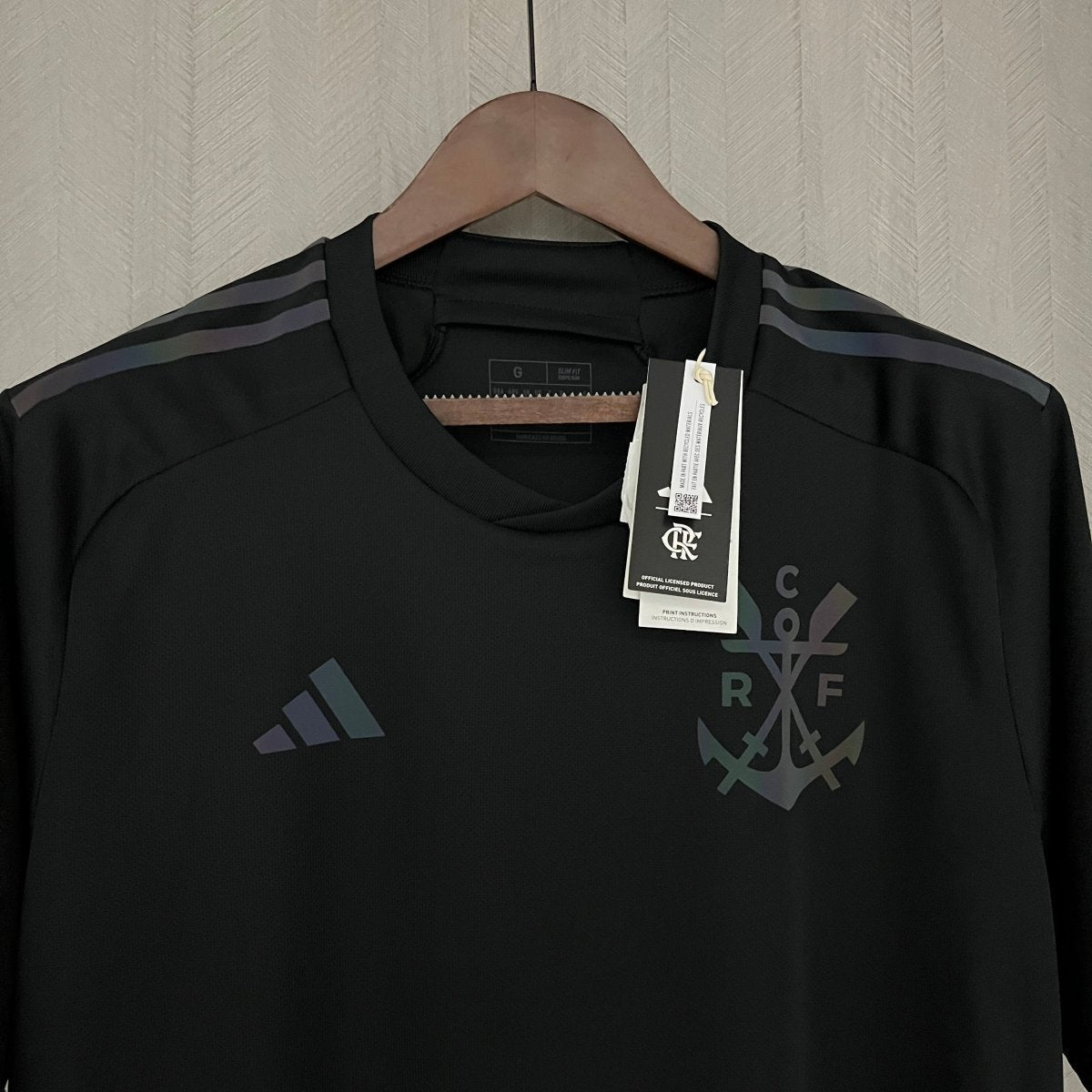 Camisa Adidas Flamengo III 23/24 Preta - DA Sports Oficial
