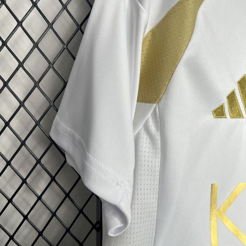 Al-Nassr III 24/25 Fan Version Men's - White and Gold Jersey