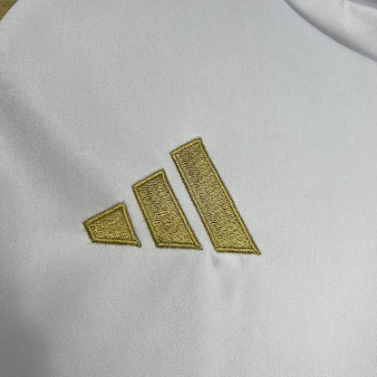 Al-Nassr III 24/25 Fan Version Men's - White and Gold Jersey
