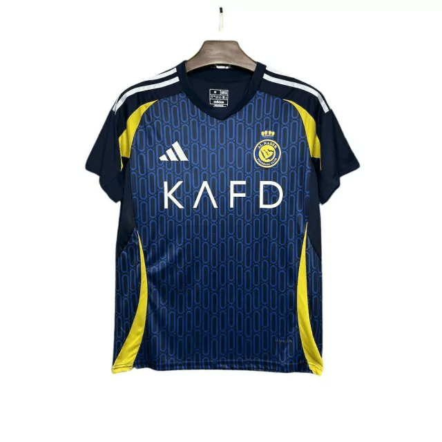 Jersey Al-Nassr Il 24/25 Adidas Amarela and Blue